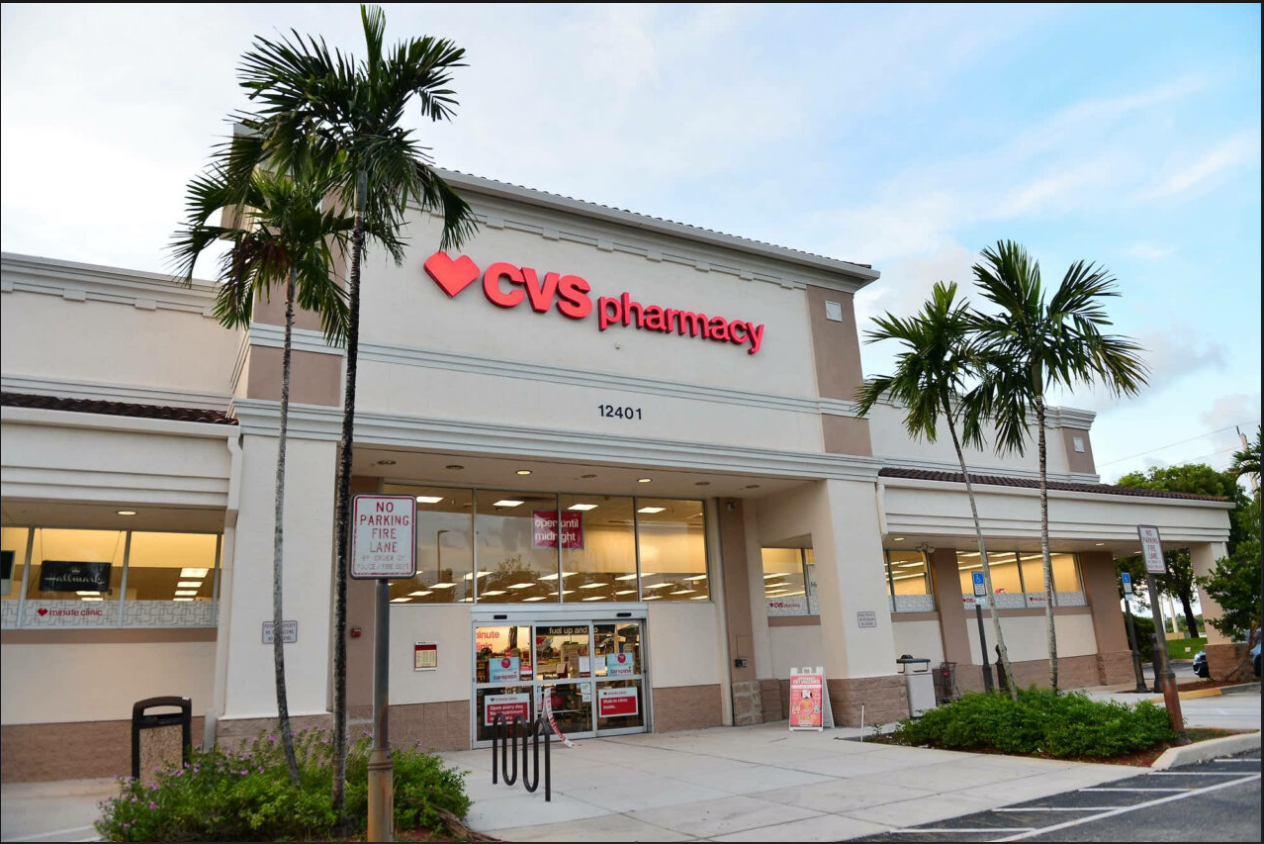 CVS Pharmacy storefront exterior